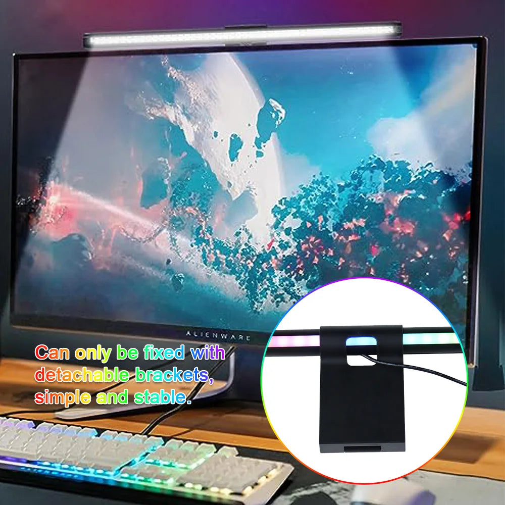 RGB LED Desk Lamp with Eye-Caring