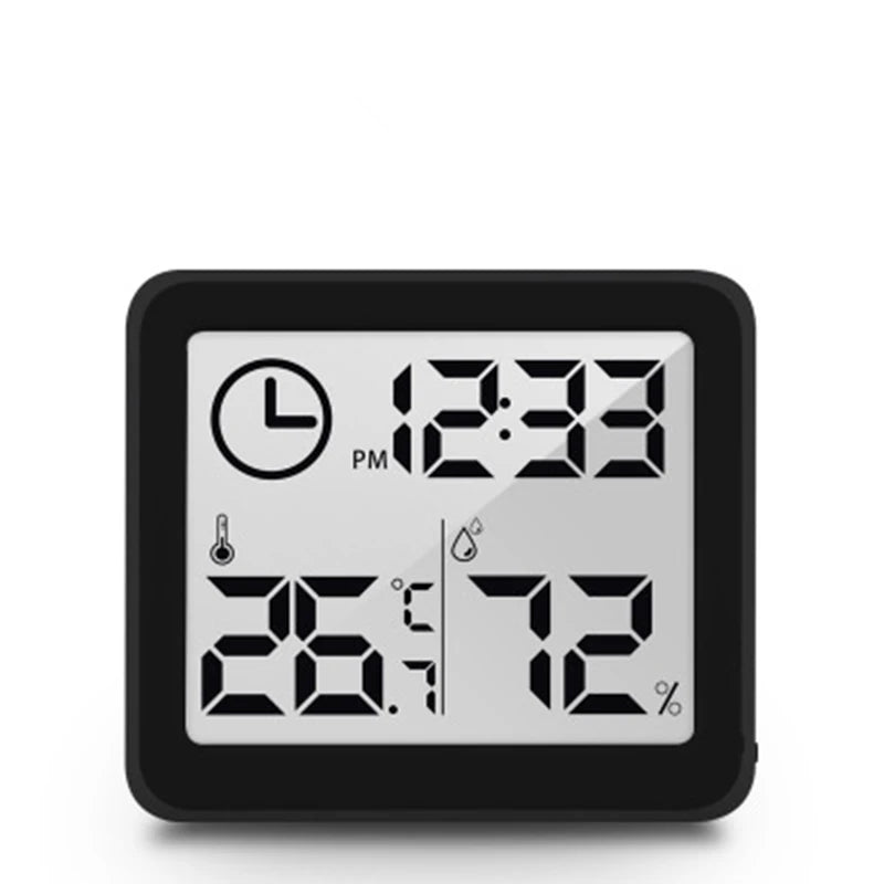 Digital Desk Clock with Temperature Display