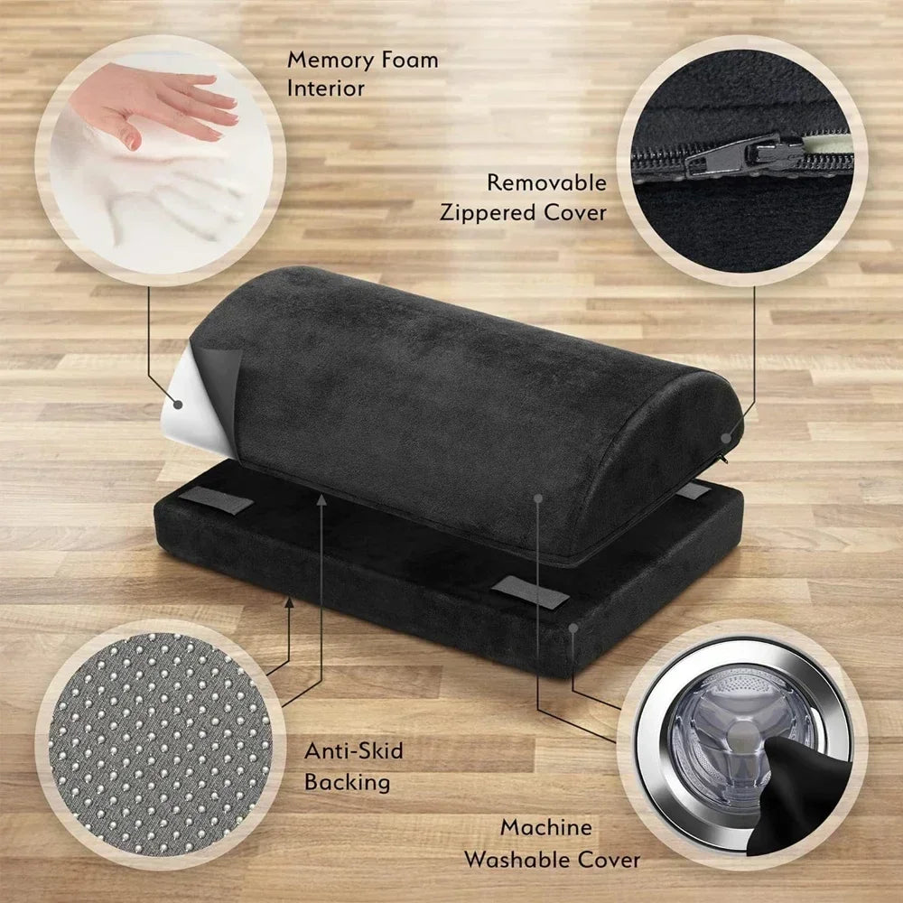 Memory Foam Foot Rest for Desk