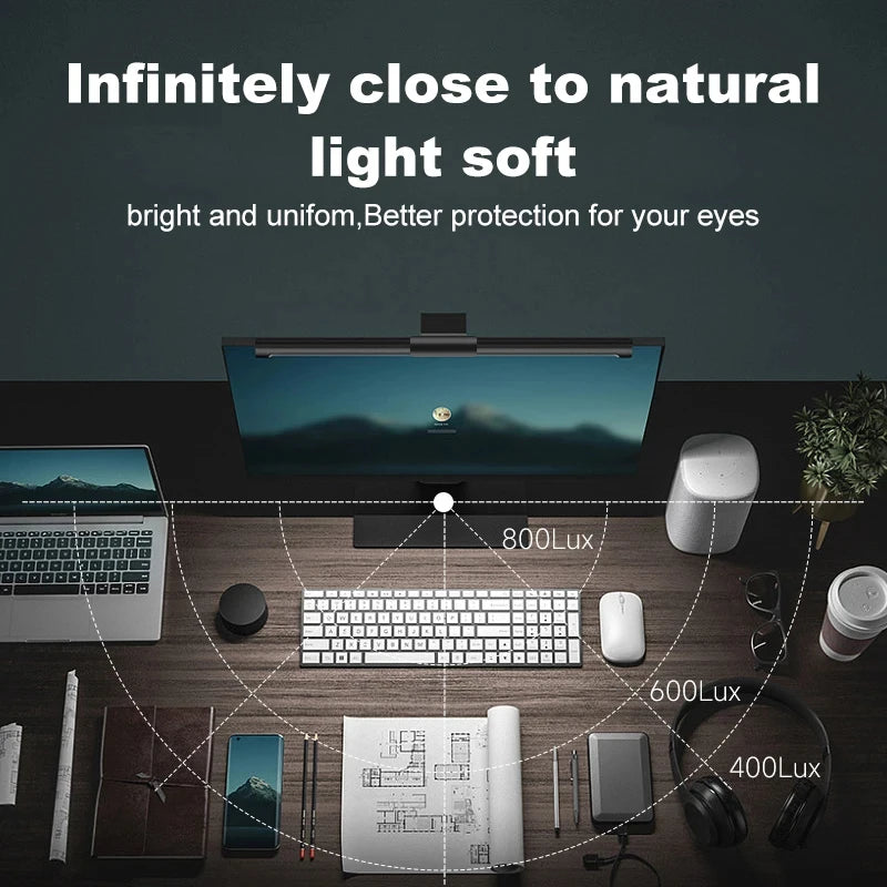 RGB LED Desk Lamp with Eye-Caring