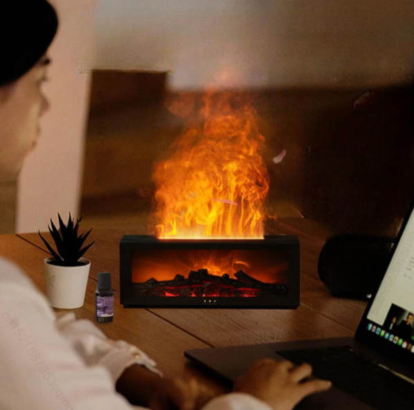 Flame Air Humidifier & Essential Oil Diffuser
