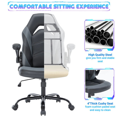 Ergonomic Gaming Office Chair with Armrests