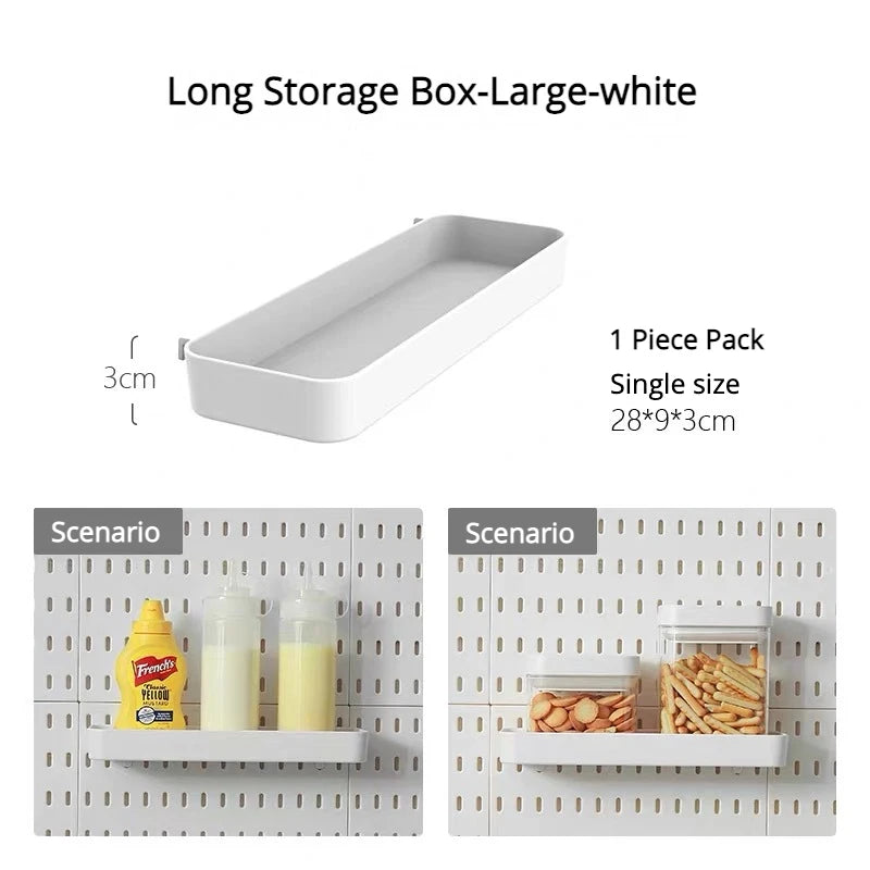 Hanging Shelf & Storage Hooks Organizer