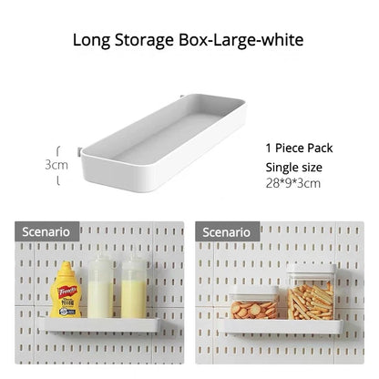 Hanging Shelf & Storage Hooks Organizer
