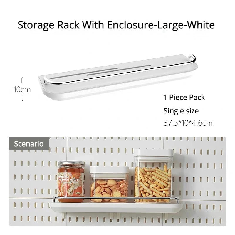 Hanging Shelf & Storage Hooks Organizer
