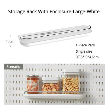 Hanging Shelf & Storage Hooks Organizer