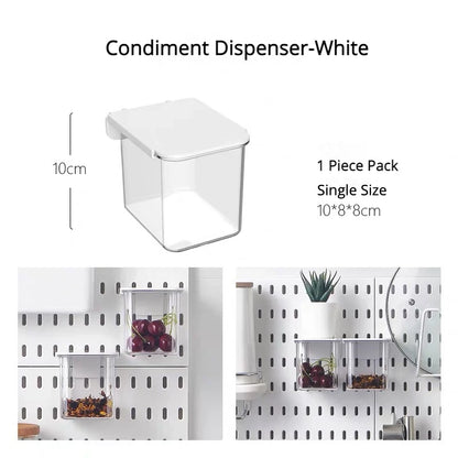 Hanging Shelf & Storage Hooks Organizer