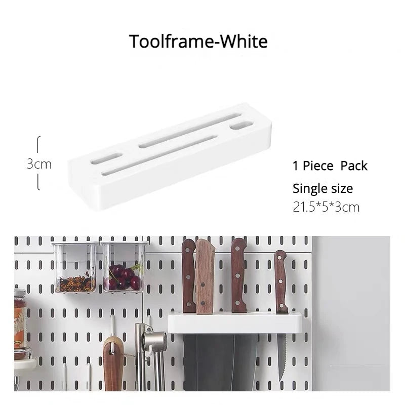 Hanging Shelf & Storage Hooks Organizer