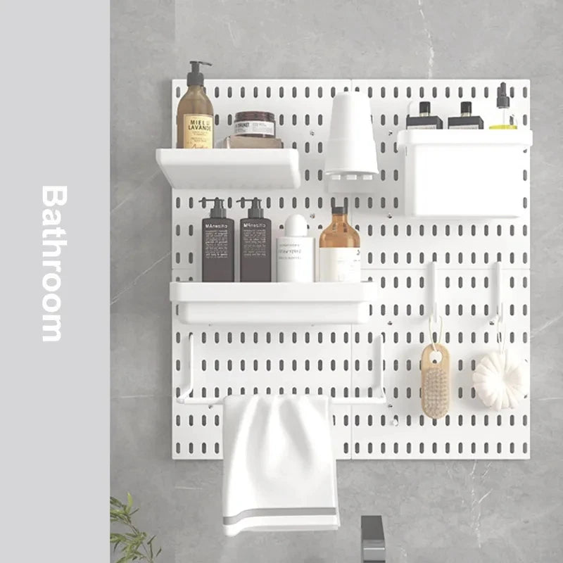 Hanging Shelf & Storage Hooks Organizer