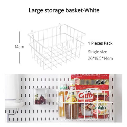 Hanging Shelf & Storage Hooks Organizer
