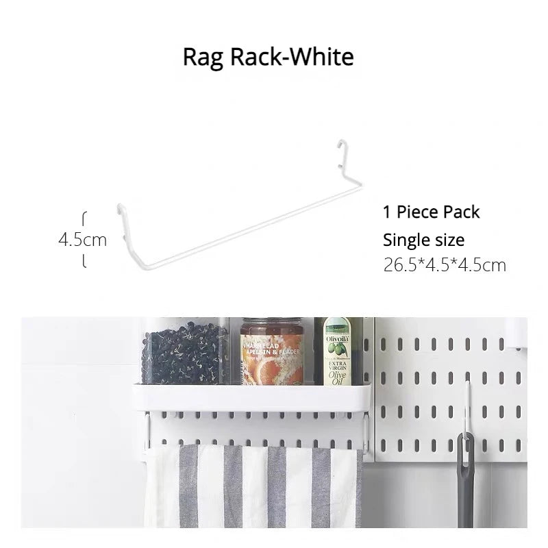 Hanging Shelf & Storage Hooks Organizer