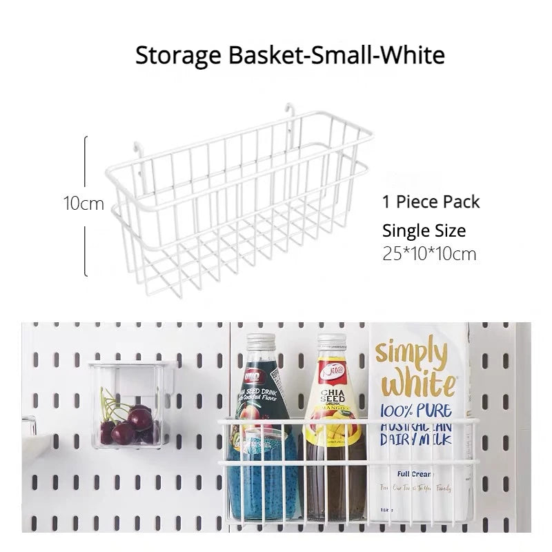 Hanging Shelf & Storage Hooks Organizer