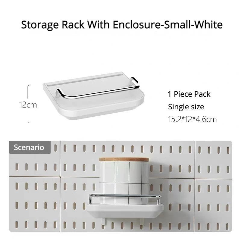 Hanging Shelf & Storage Hooks Organizer