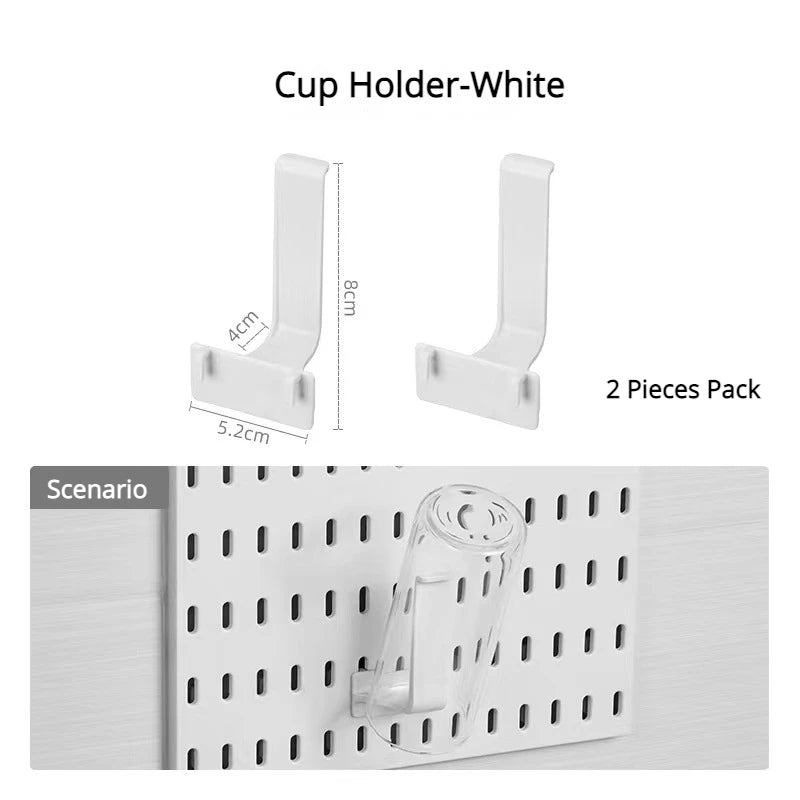 Hanging Shelf & Storage Hooks Organizer