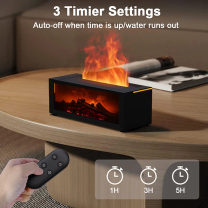 Flame Air Humidifier & Essential Oil Diffuser