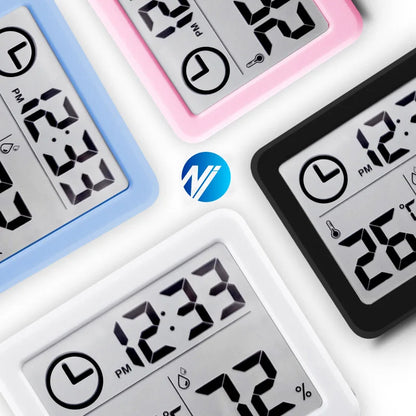 Digital Desk Clock with Temperature Display