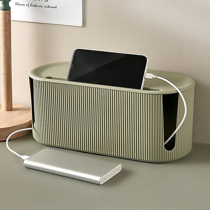 Nordic Cable & Plug Storage Box