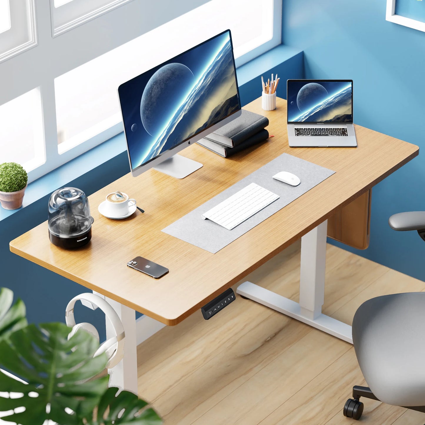 Electric Height Adjustable Standing Desk