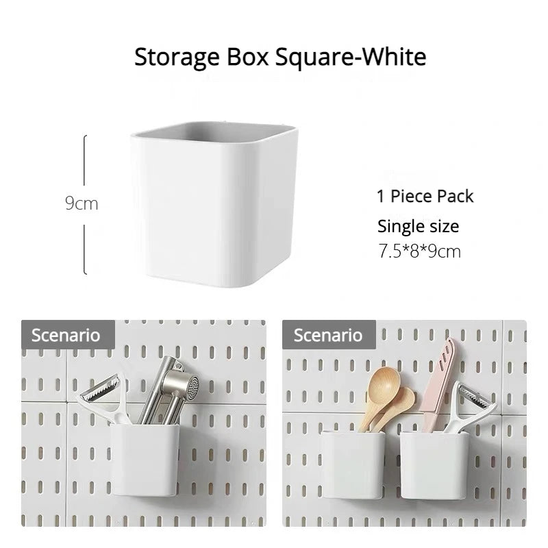 Hanging Shelf & Storage Hooks Organizer