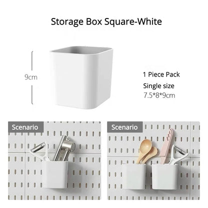 Hanging Shelf & Storage Hooks Organizer