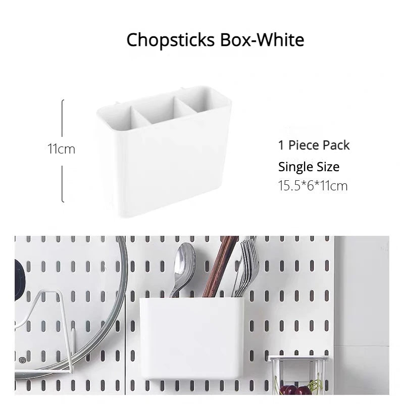 Hanging Shelf & Storage Hooks Organizer