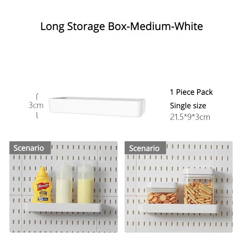 Hanging Shelf & Storage Hooks Organizer