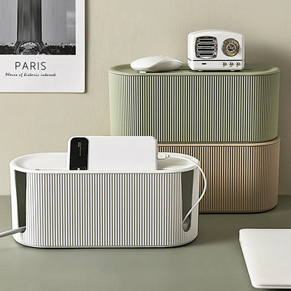 Nordic Cable & Plug Storage Box